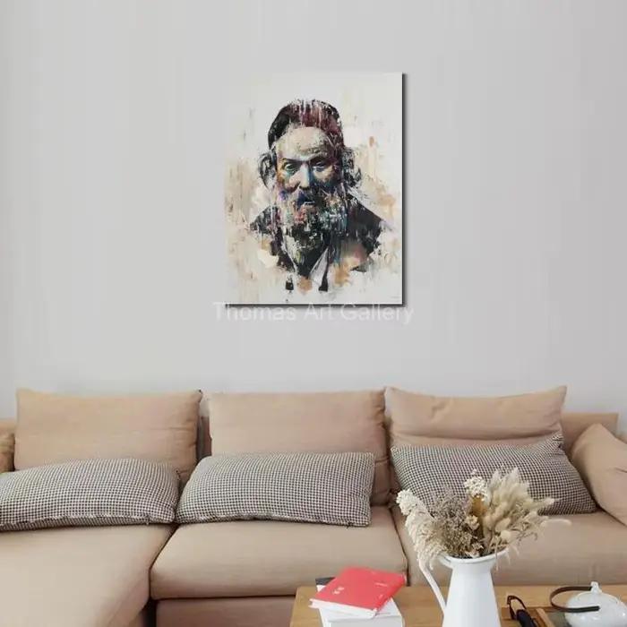 Affiche d'art religieux juif