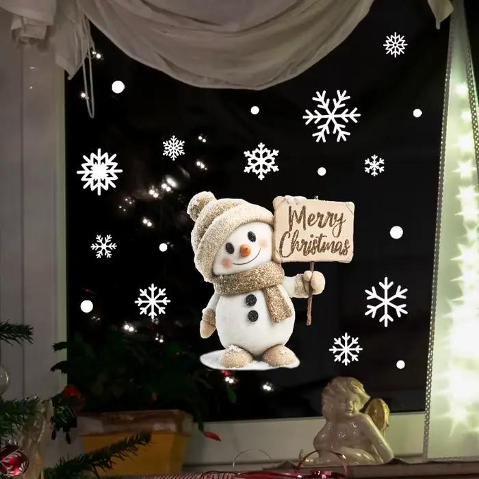 Autocollants de fenêtre de noël