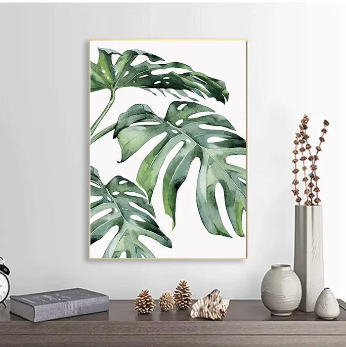 Affiche de plantes tropicales de style scandinave