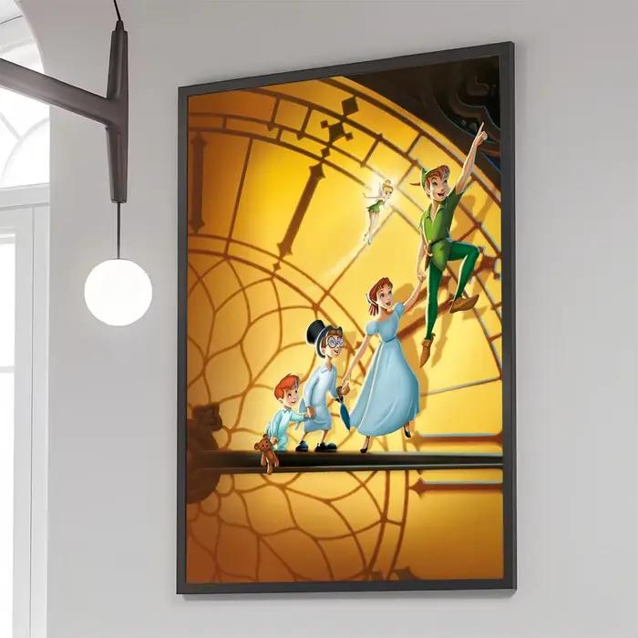 Affiche Autocollante de Film P-Peter saupoudrer en Papier Kraft Rétro