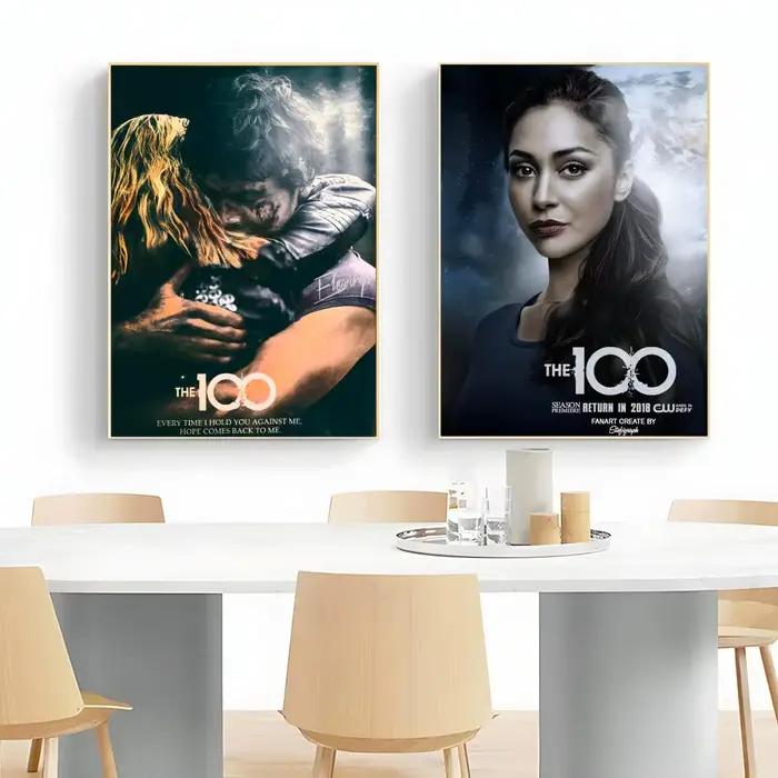 Affiche murale de la série télévisée The 100