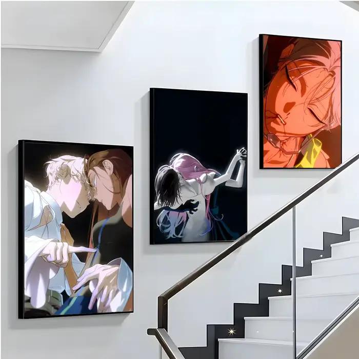 Affiche de scène A-A-Alien S-S, toile imperméable HD, Art: décoration murale esthétique pour la maison, le Bar et plus encore