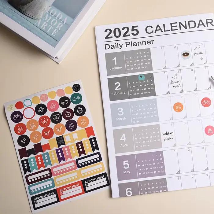 Calendrier mural 2026 2025