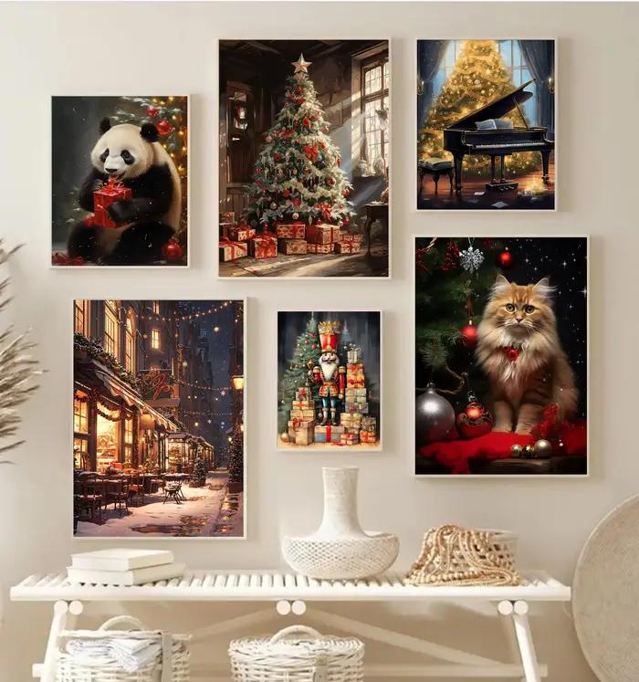 Classique traditionnel arbre de noël père