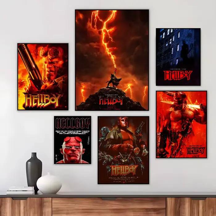 Affiche de film d'horreur classique Hellboy