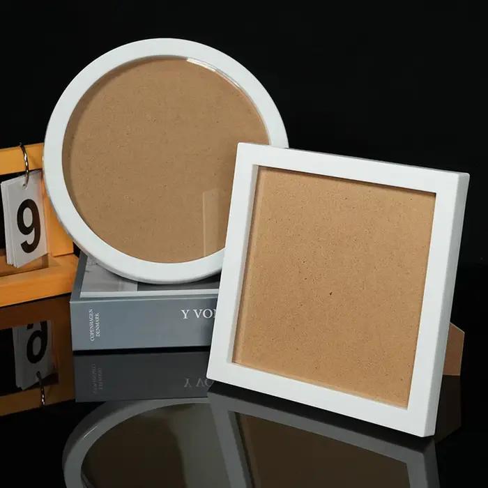 Lot de 2 cadres photo en PVC de 19 cm