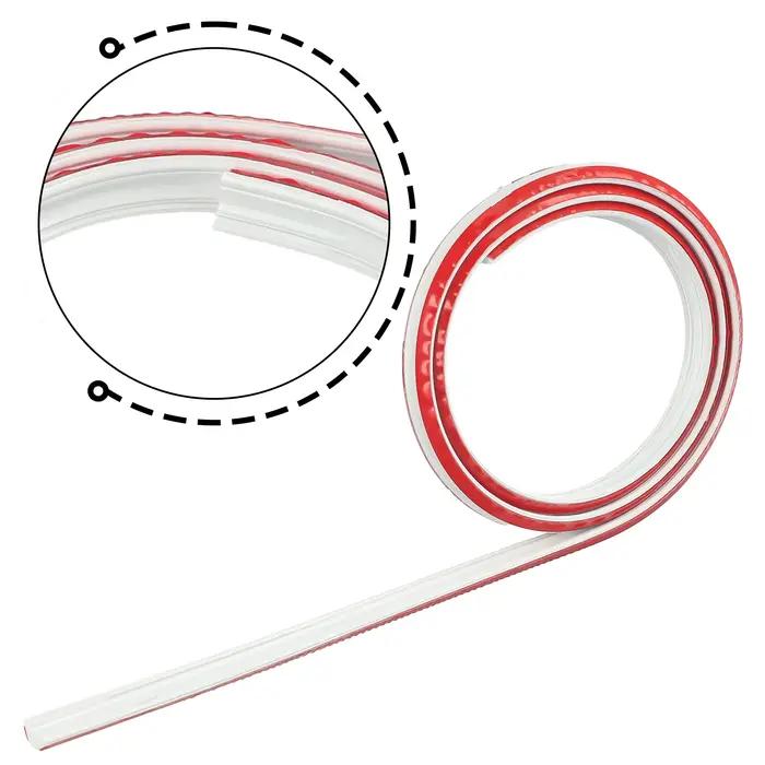 Bordure murale décorative fonctionnelle en PVC 3D