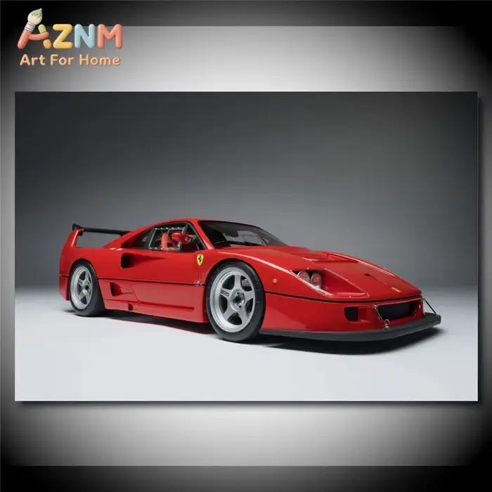 AZNM Ferrari F40 Impression d'art mural