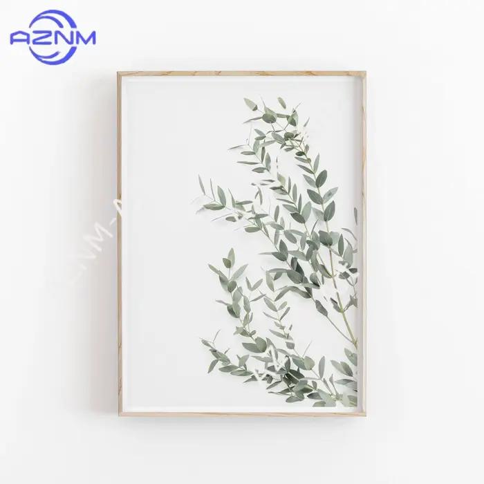 1PC/6PCS Affiche Botanique Nordique Minimaliste sur Toile