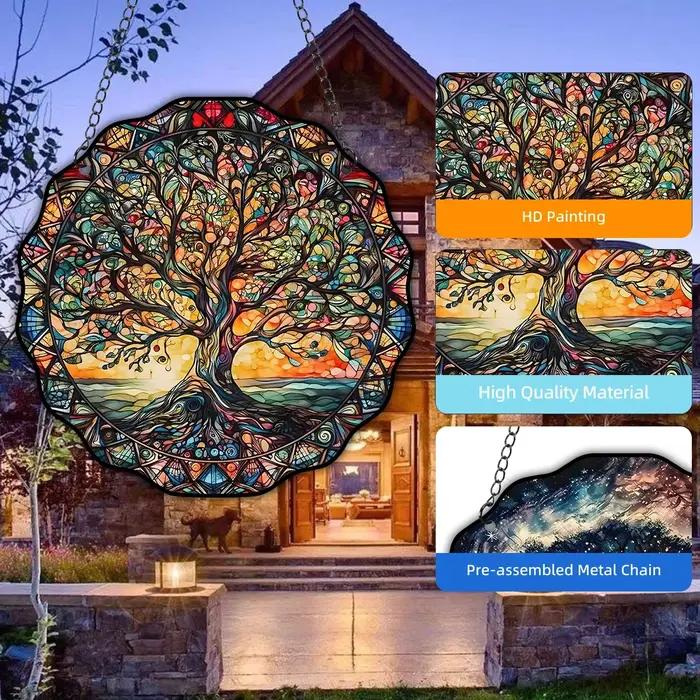 Décor d'art mural d'arbre de vie