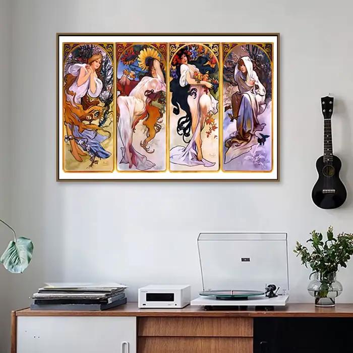 Affiche et impressions de l'artiste classique Alphonse Mucha