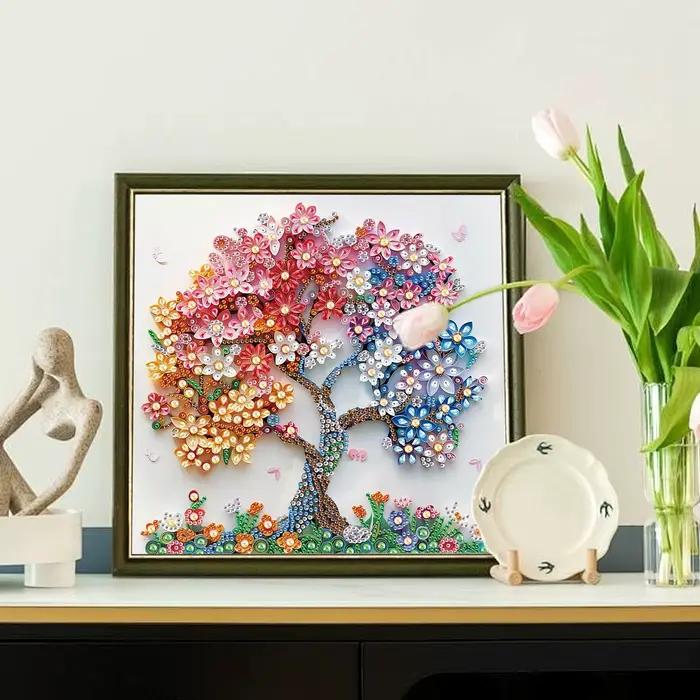 Kits de peinture d'art de diamant de forme spéciale pour adultes et débutants