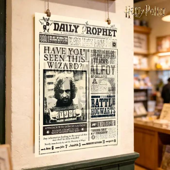 Nouvelle affiche holographique officielle Harry Potter avec trois variations