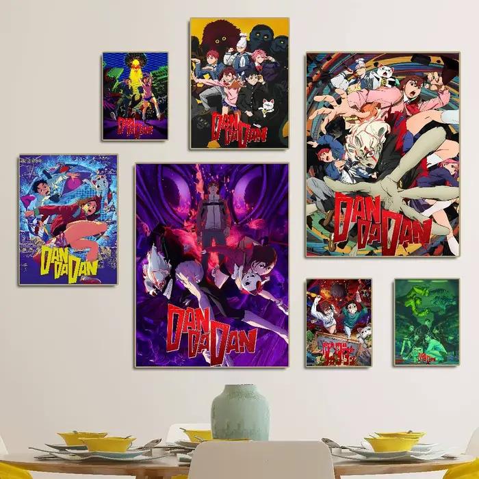 Affiches de films classiques d'anime japonais D-Dandadanes