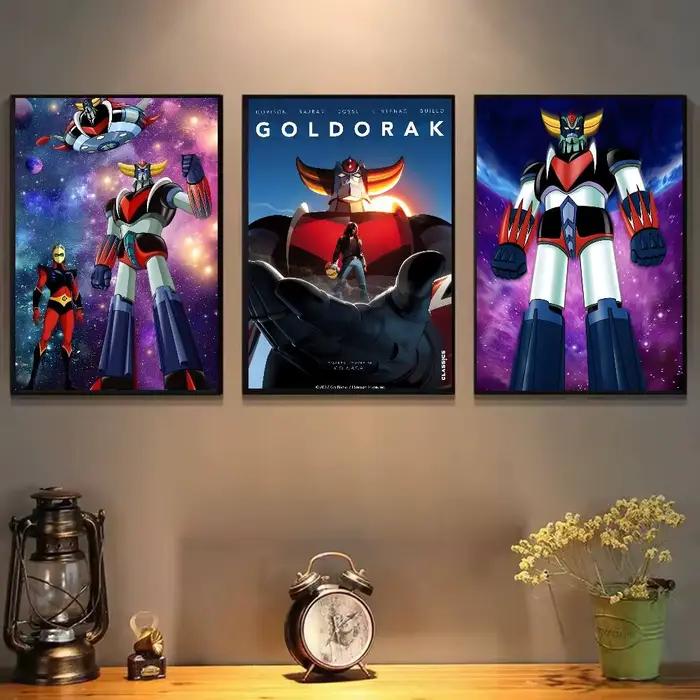Robot g-ororak classique Anime affiche HD décor à la maison mur collant étanche