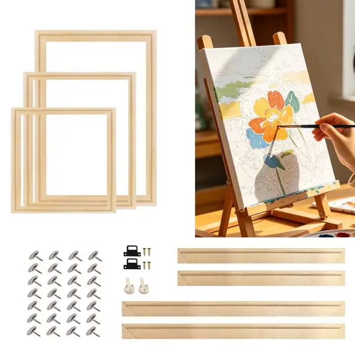 Cadres en bois pour toiles