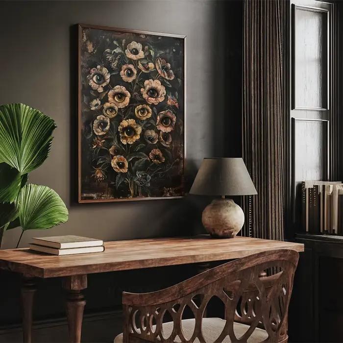 Affiche sur toile de style gothique victorien