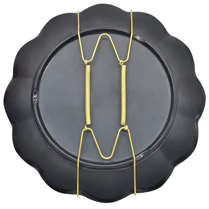 10 paquets de supports de plaques murales de 6 pouces