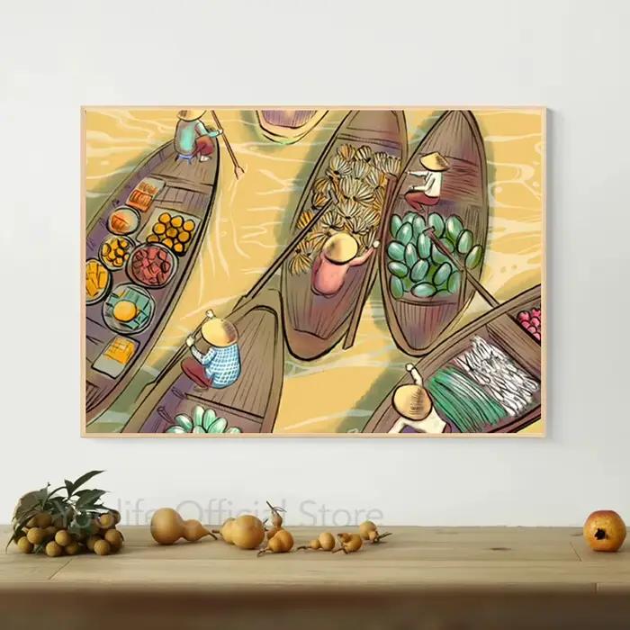 Impressions d'art alimentaire du Vietnam