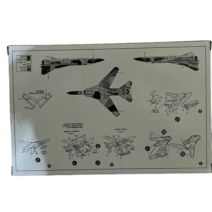 Avion d'attaque de bombe de chasse militaire