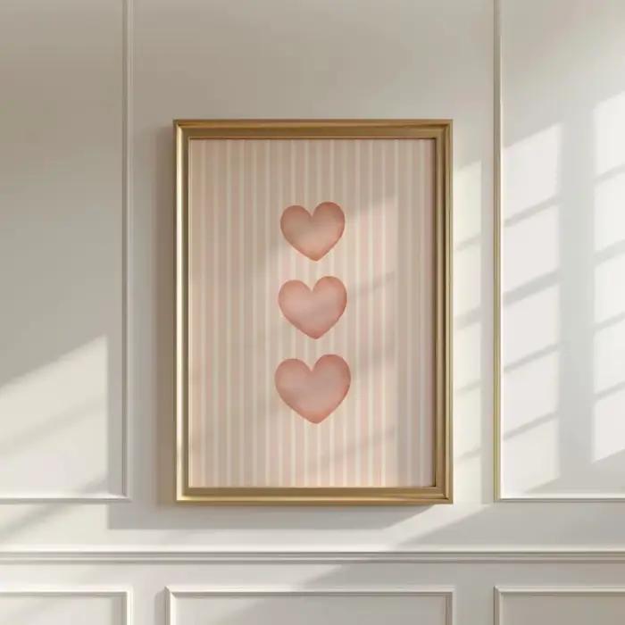 Art rose sans cadre « You Are So in Love »