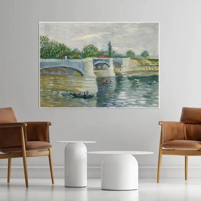 Célèbre Van Gogh café terrasse la nuit reproductions de peinture à l'huile impression toile affiche mur Art photo pour salon décor à la maison