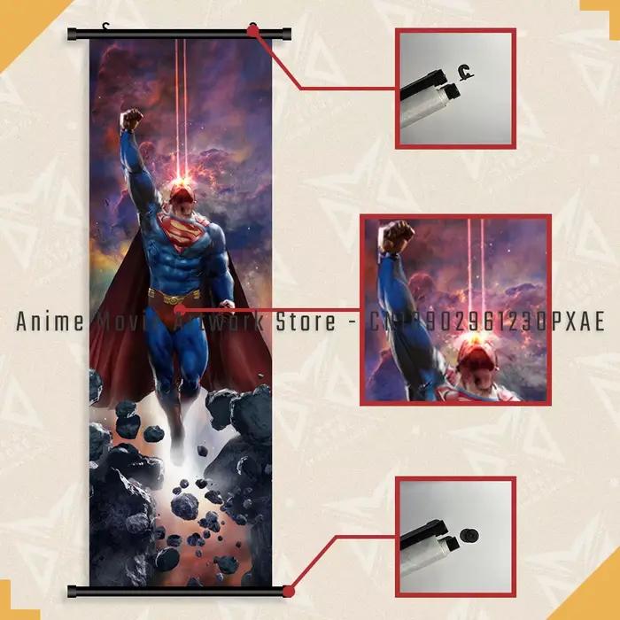 Film Superman décor à la maison imprime mur Art affiche Justice League super-héros toile rouleaux photos suspendus peinture salon