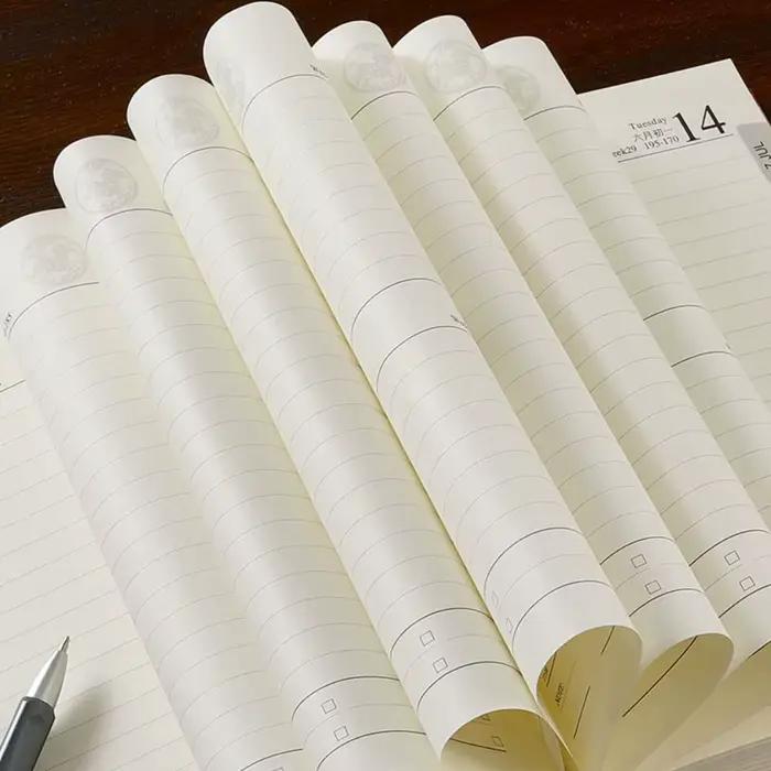 Bloc-notes avec calendrier 365 jours par jour 2026