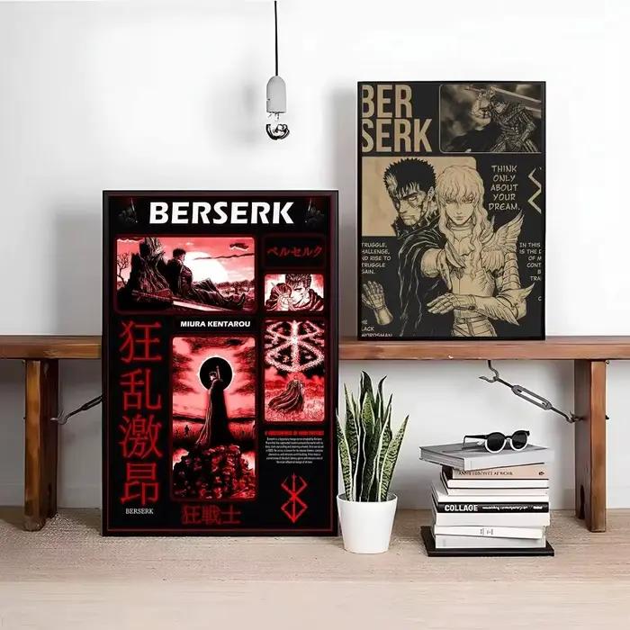 Affiches Manga Griffith imprimées Anime Berserk