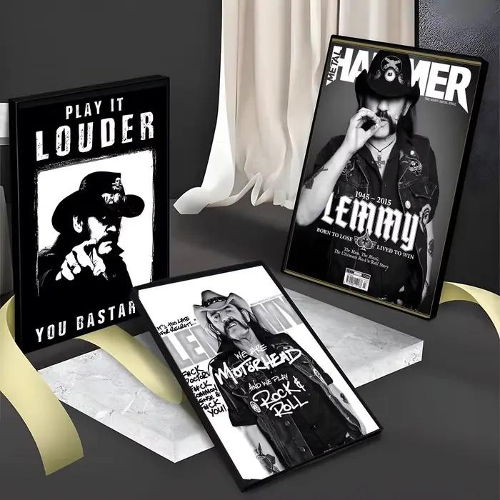 Affiche murale Singer L-Lemmy-Kilmister