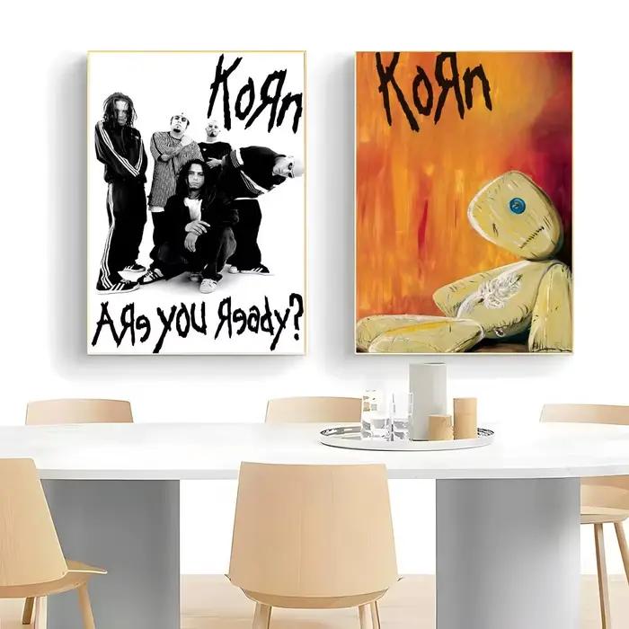 Affiche industrielle en métal K-Korn