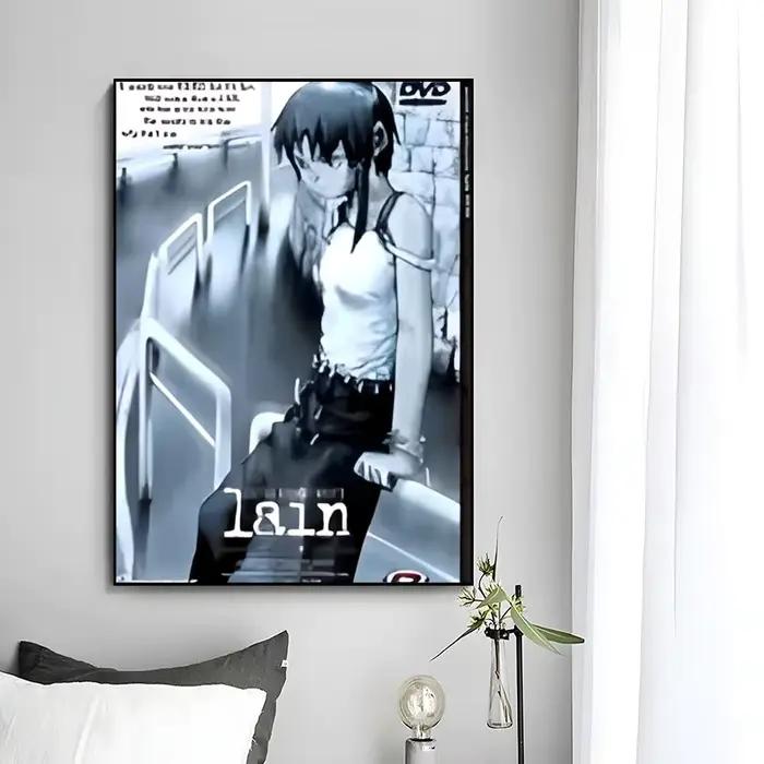 Affiche psychologique Cyberpunk de Serial Experiments Lain
