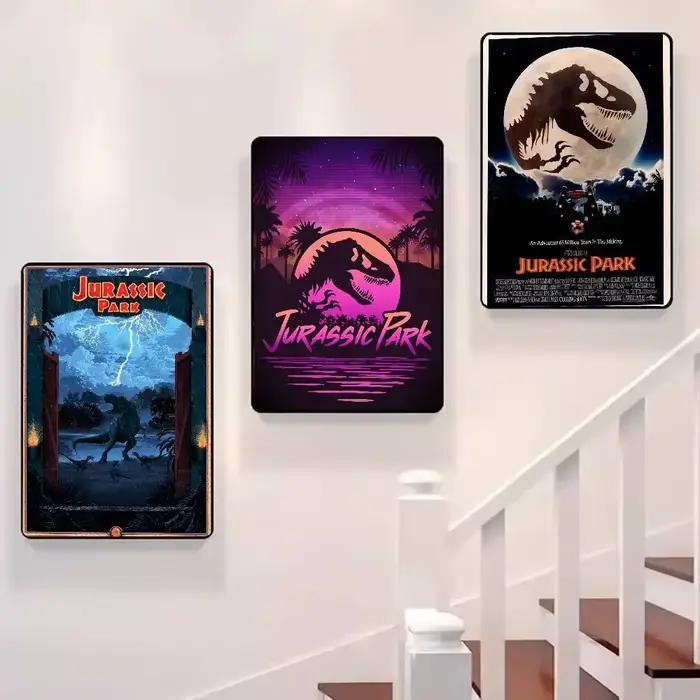 Film classique j-jurassic p-park dinosaure affiche