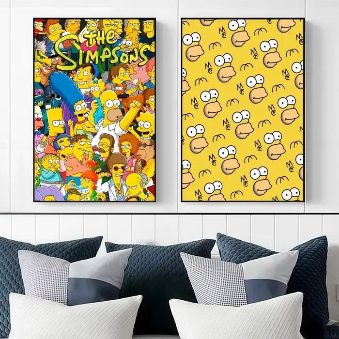 FUNNY The S-Simpsons, affiche autocollante haute définition