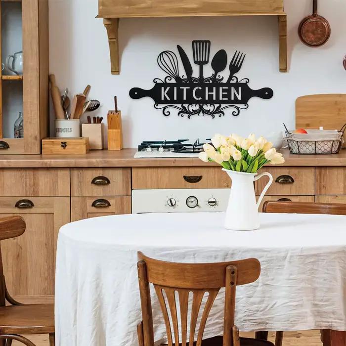Décoration murale rustique pour cuisine de ferme