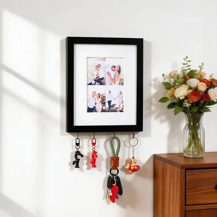 Cadre photo mural DIY avec crochet