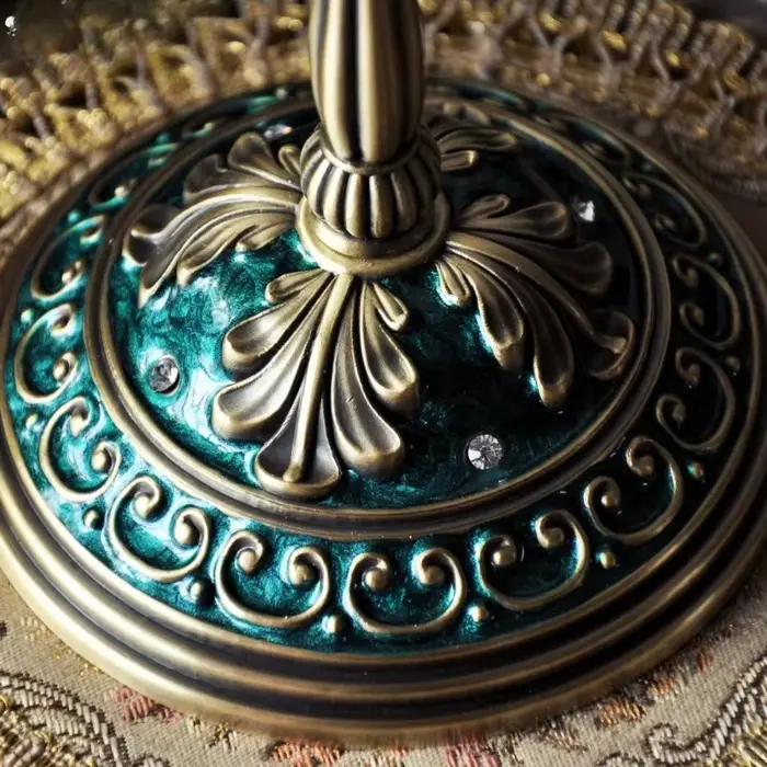 Miroir d'art en verre maquillage salon Style européen Vintage