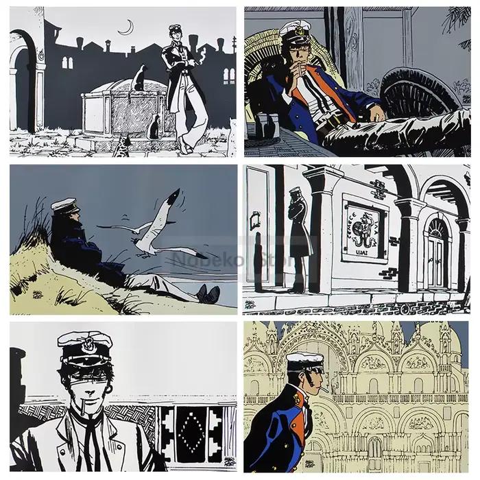 Affiche de bande dessinée Corto maltais