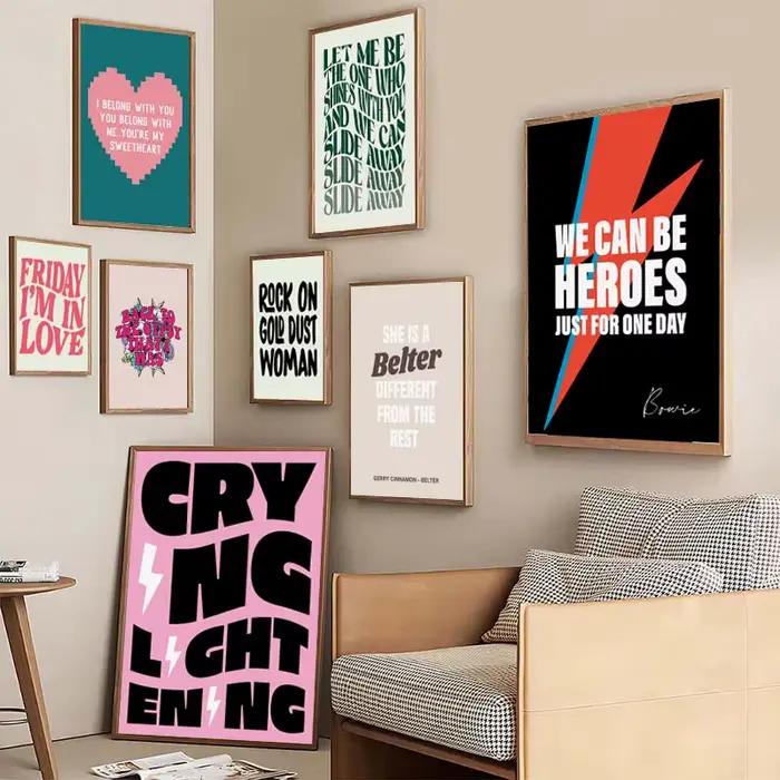 Affiche d'art Disco Pop