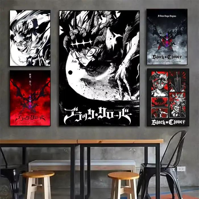 Affiche d'anime B-black Clover