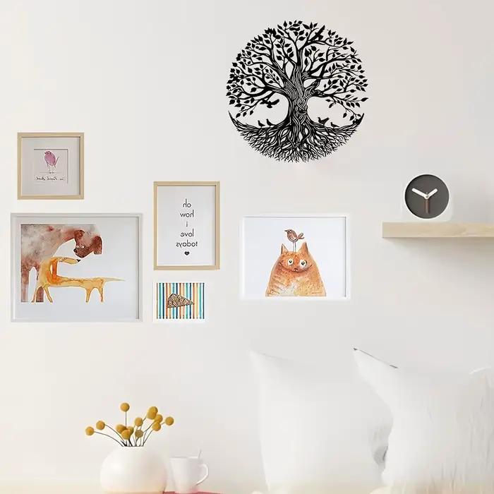 1 morceau de décoration murale arbre de vie