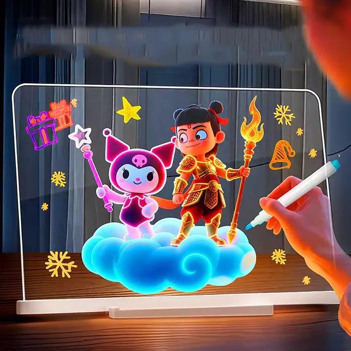 Tableau noir lumineux LED