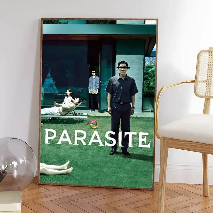 Affiche de films coréens p-parasite HD