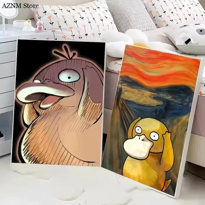 Affiches classiques Pokemon de dessin animé japonais