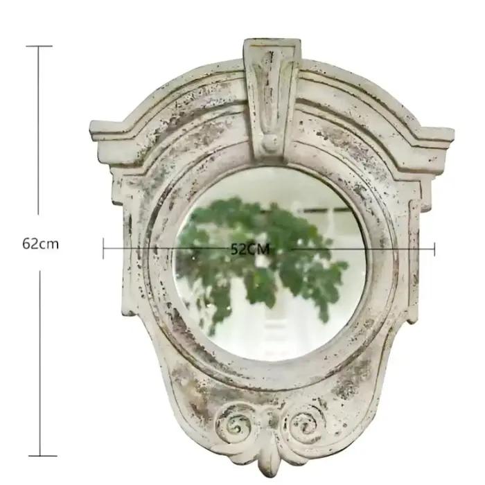 Miroir mural extérieur jardin et entrée décoratif suspendu Art Boho Style fond Accent pour chez l'habitant et miroirs décoratifs pour la maison