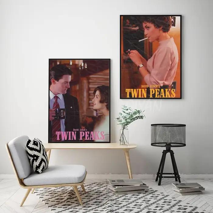 Affiche de spectacles de la série télévisée Twin Peaks