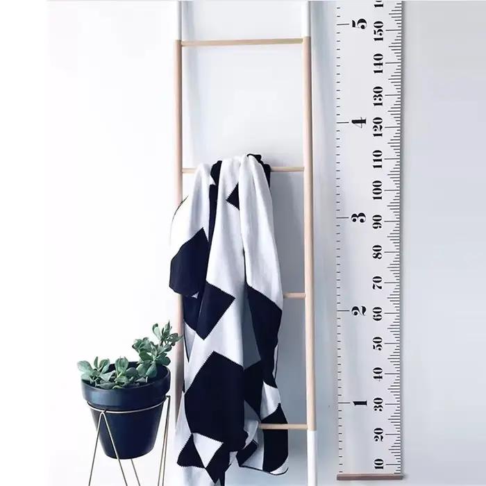 Autocollant mural suspendu en bois