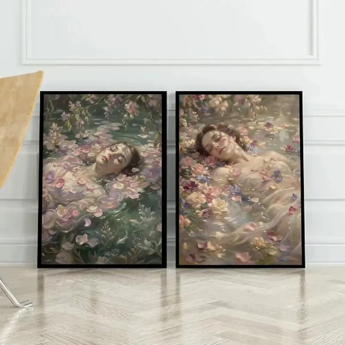 Affiche Vintage d'Ophelia de rêve