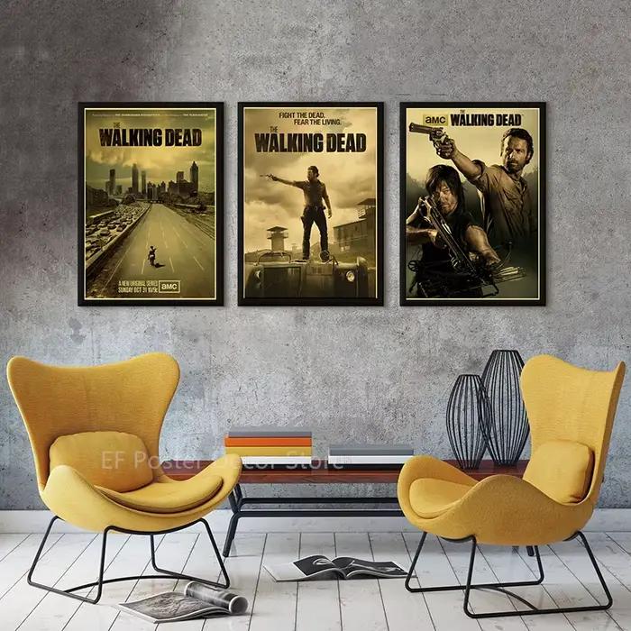 Affiche The Walking Dead Rick Grimes/Daryl Dixon