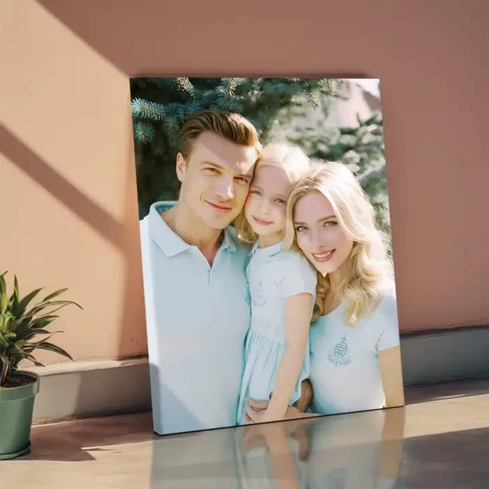 1 toile imprimée personnalisée pour une affichage facile
